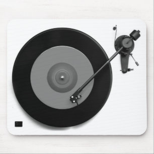Alfombrilla De Ratón mousepad de la placa giratoria