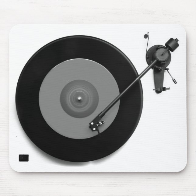 Alfombrilla De Ratón mousepad de la placa giratoria (Frente)