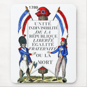 Alfombrilla De Ratón Mousepad de la Revolución Francesa