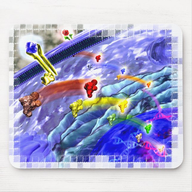 Alfombrilla De Ratón Mousepad de la tierra de la señalización (Frente)