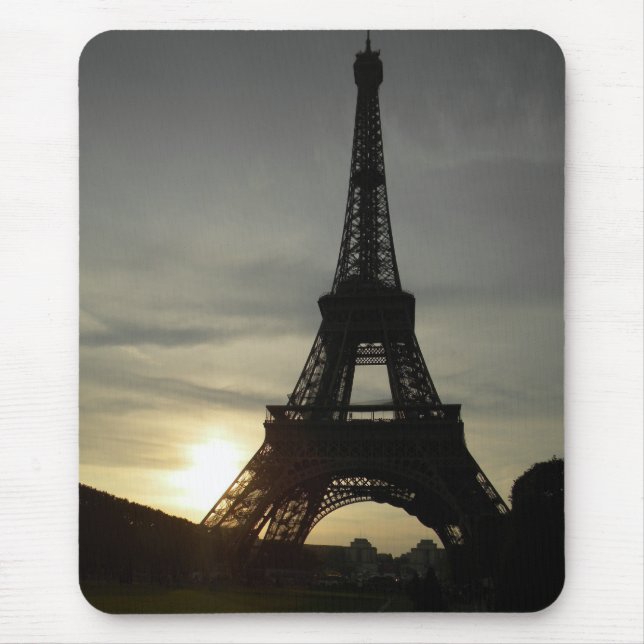 Alfombrilla De Ratón Mousepad de la torre Eiffel (Frente)