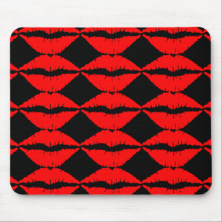 Alfombrilla De Ratón Mousepad de labios rojos