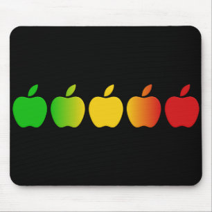 Alfombrilla De Ratón Mousepad de las manzanas