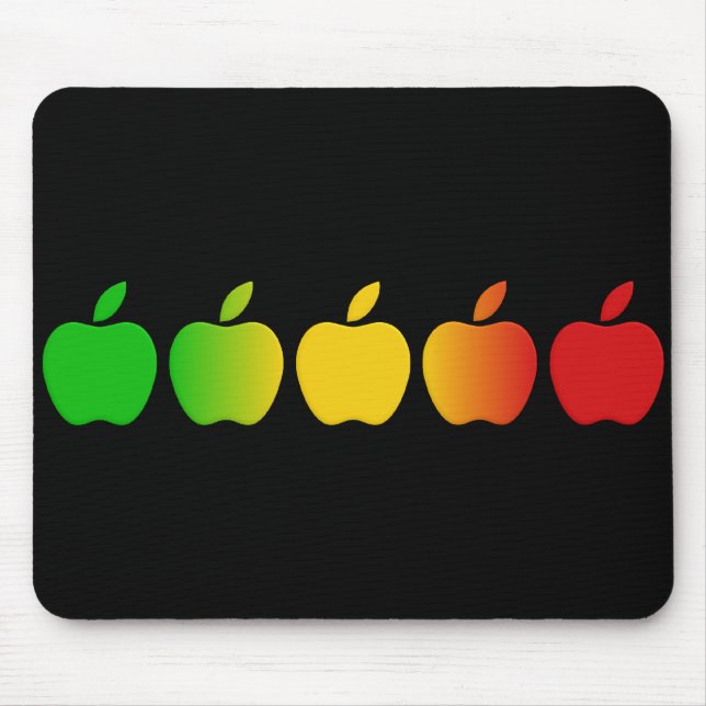 Alfombrilla De Ratón Mousepad de las manzanas (Frente)