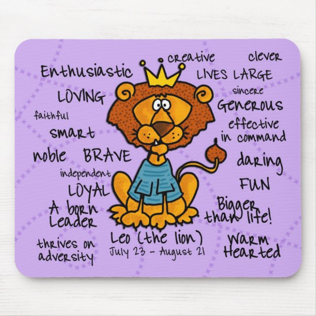 Alfombrilla De Ratón mousepad de leo (Frente)