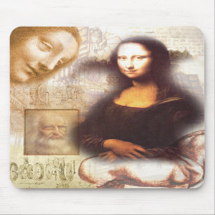 Alfombrilla De Ratón mousepad de Leonardo da Vinci