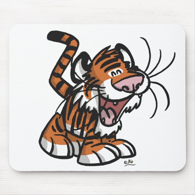 Alfombrilla De Ratón Mousepad de Lil'Tiger (Frente)