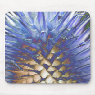 Alfombrilla De Ratón Mousepad de llamas azul de hierba salvaje