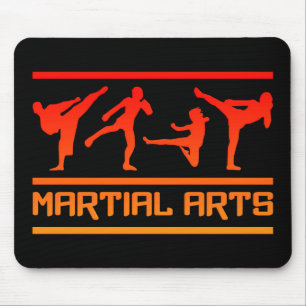 Alfombrilla De Ratón Mousepad de los artes marciales