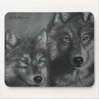 Alfombrilla De Ratón Mousepad de los lobos