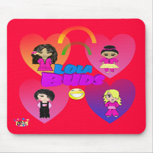 Alfombrilla De Ratón mousepad de los lolabudshearts