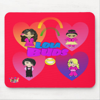 Alfombrilla De Ratón mousepad de los lolabudshearts