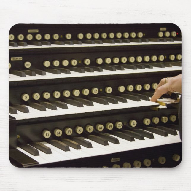Alfombrilla De Ratón Mousepad de los manuales del órgano (Frente)