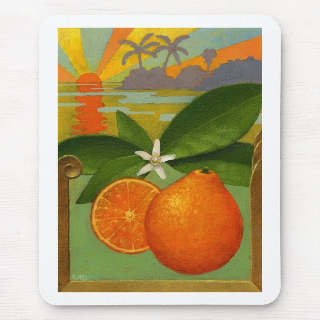 Alfombrilla De Ratón Mousepad de los naranjas (Frente)