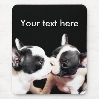Alfombrilla De Ratón Mousepad de los perritos del bulldog francés