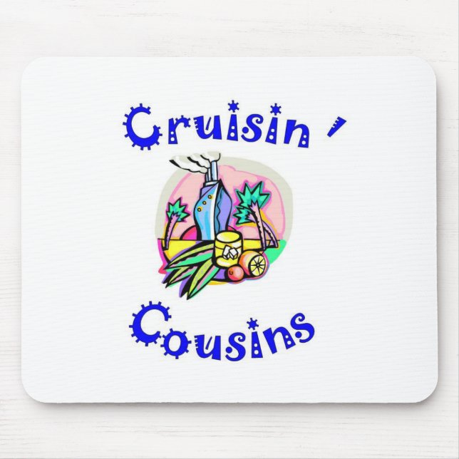 Alfombrilla De Ratón mousepad de los primos del cruisin (Frente)