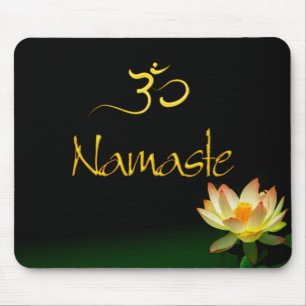 Alfombrilla De Ratón Mousepad de Lotus Namaste con Tom