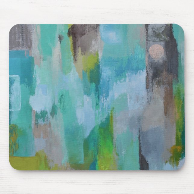 Alfombrilla De Ratón Mousepad de luna de plata (Frente)