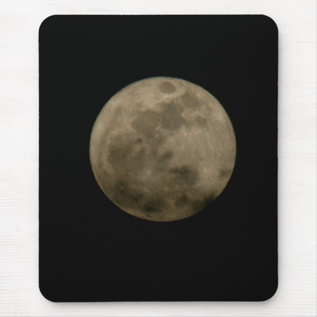 Alfombrilla De Ratón Mousepad de luna llena (Frente)