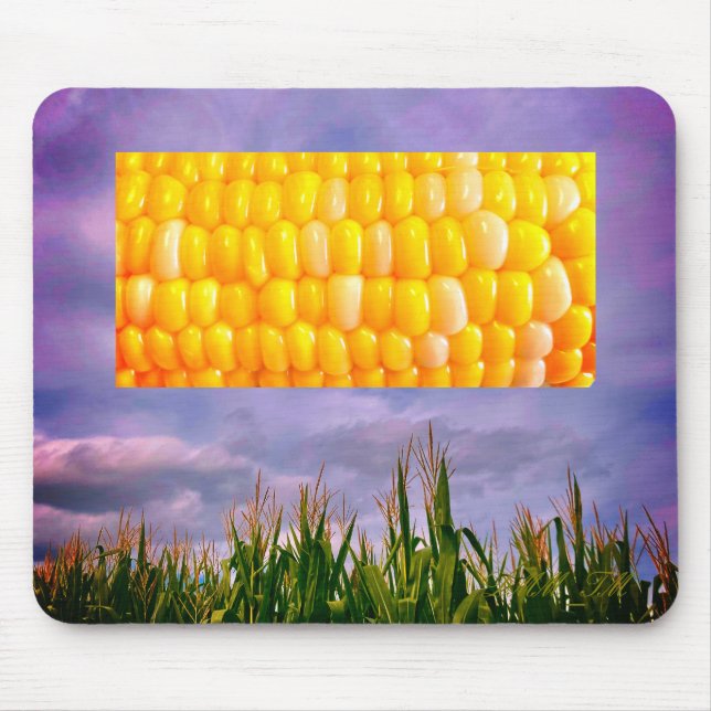 Alfombrilla De Ratón Mousepad de maíz de Cornfield. (Frente)