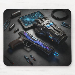 Alfombrilla De Ratón Mousepad de mando ciberestético