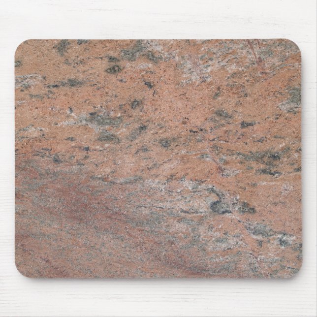 Alfombrilla De Ratón Mousepad de Mármol Rosa y Negro (Frente)