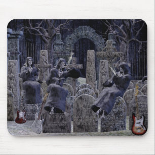 Alfombrilla De Ratón Mousepad de metales pesados del cementerio del