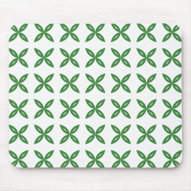 Alfombrilla De Ratón Mousepad de moda perfecta, verde (Frente)