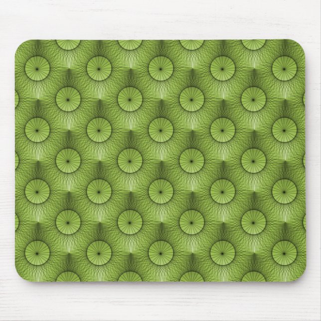 Alfombrilla De Ratón Mousepad de Moda Ultramoderno Verde Oliva (Frente)