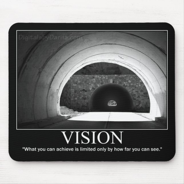 Alfombrilla De Ratón Mousepad de motivación - VISION (Frente)
