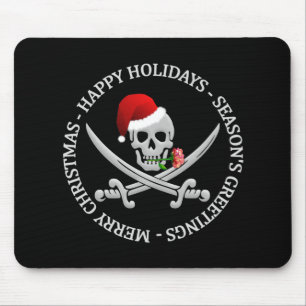 Alfombrilla De Ratón Mousepad de Navidades piratas
