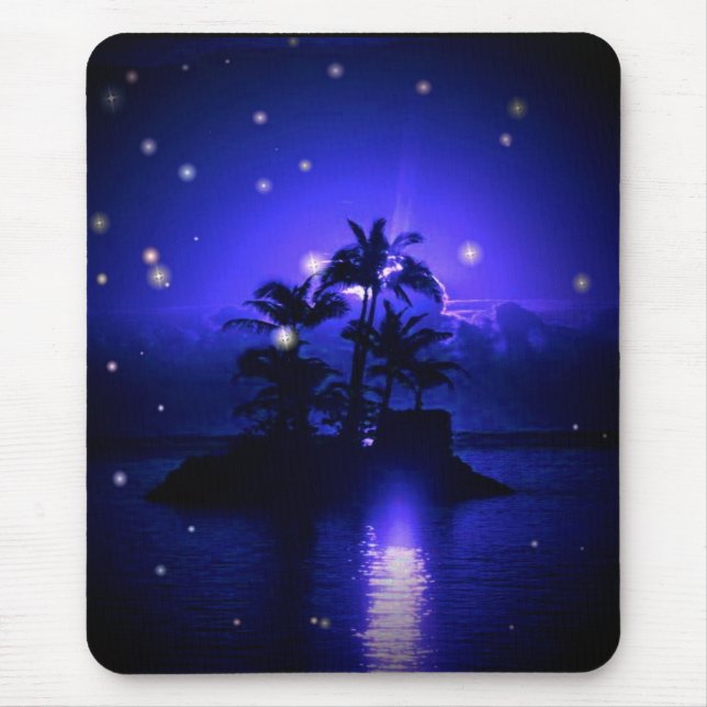 Alfombrilla De Ratón Mousepad de noche mágica (Frente)