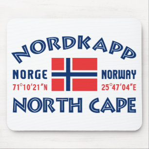 Alfombrilla De Ratón Mousepad de Noruega NORDKAPP