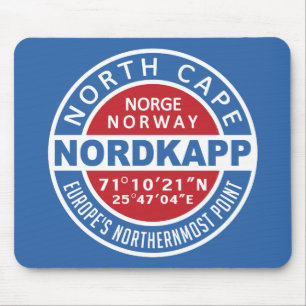 Alfombrilla De Ratón Mousepad de Noruega NORDKAPP