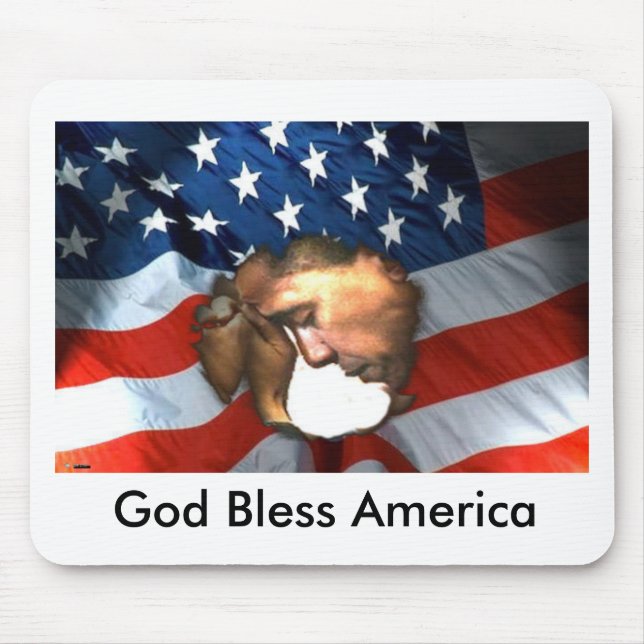 Alfombrilla De Ratón Mousepad de Obama (Frente)