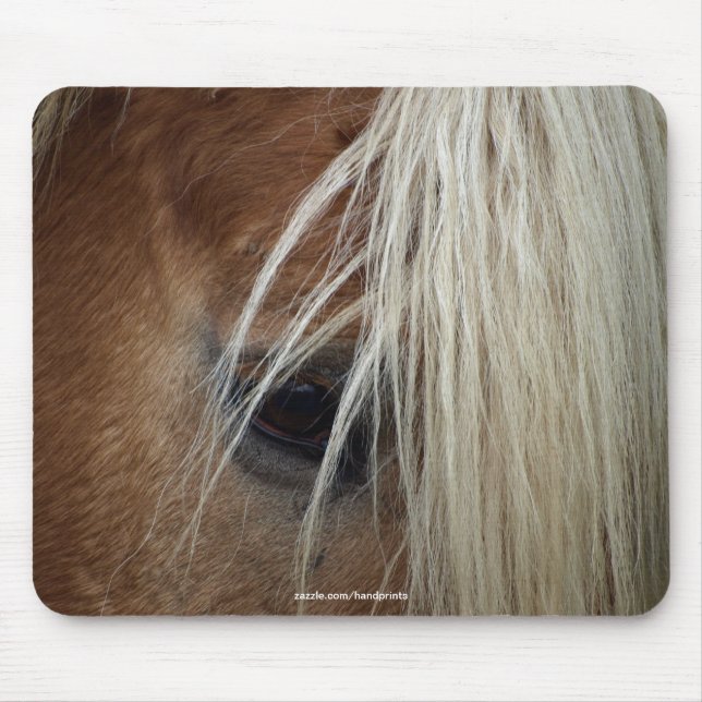 Alfombrilla De Ratón Mousepad de ojos de caballo (Frente)