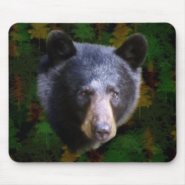 Alfombrilla De Ratón Mousepad de OSO NEGRO (Frente)