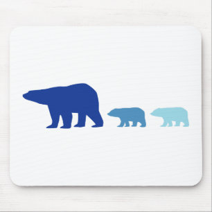 Alfombrilla De Ratón Mousepad de "oso polar"