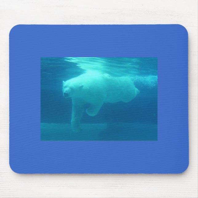 Alfombrilla De Ratón Mousepad de oso polar (Frente)