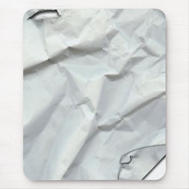 Alfombrilla De Ratón Mousepad de papel arrugado (Frente)