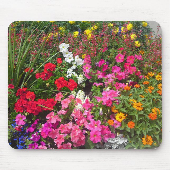 Alfombrilla De Ratón Mousepad de parche de flor (Frente)