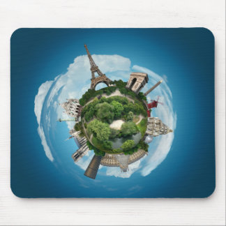Alfombrilla De Ratón Mousepad de París del planeta