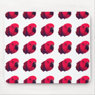 ALFOMBRILLA DE RATÓN MOUSEPAD DE PARROS ROJOS