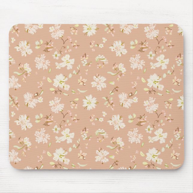 Alfombrilla De Ratón Mousepad de patrón de flor (Frente)