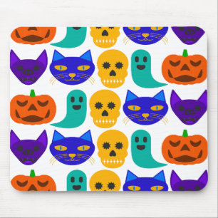 Alfombrilla De Ratón Mousepad de patrón de Halloween