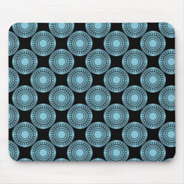 Alfombrilla De Ratón Mousepad de perfección ultramoderno, azul claro (Frente)