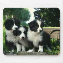 Mousepad de Perro de Collie Fronterizo