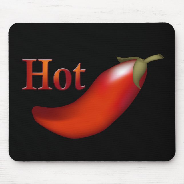 Alfombrilla De Ratón Mousepad de pimiento picante (Frente)