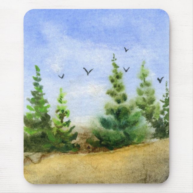 Alfombrilla De Ratón Mousepad de pino (Frente)