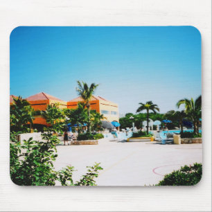 Alfombrilla De Ratón Mousepad de piscina tropical